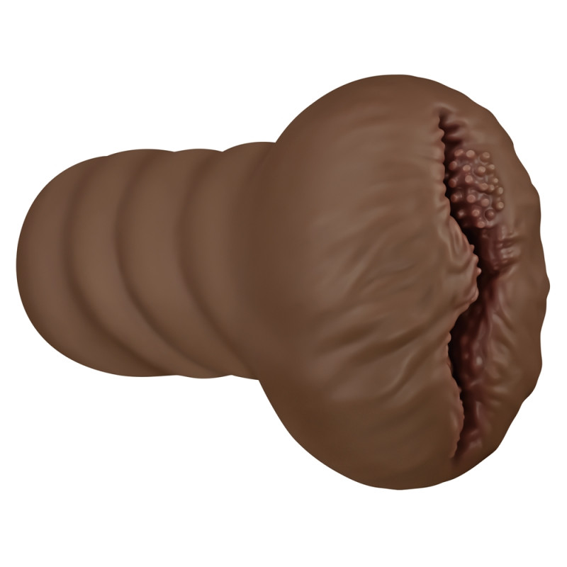 LoveToy Masturbateur Pussy Alien's Pie n°1 Marron